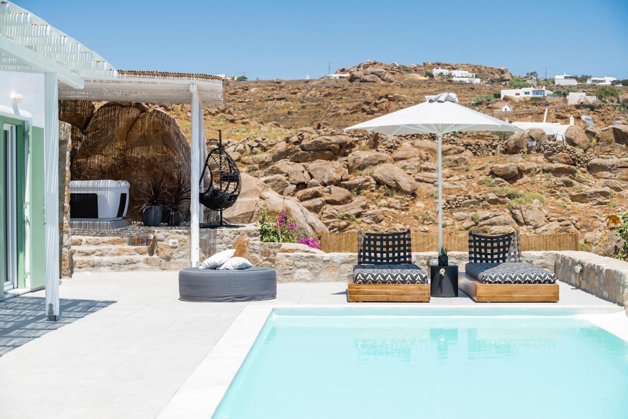 Dioni Villa Mykonos 프라가 외부 사진